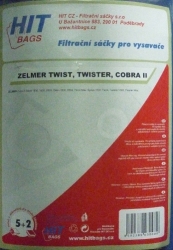 Sáčky do vysavače ZELMER TWIST, TWISTER, COBRA II