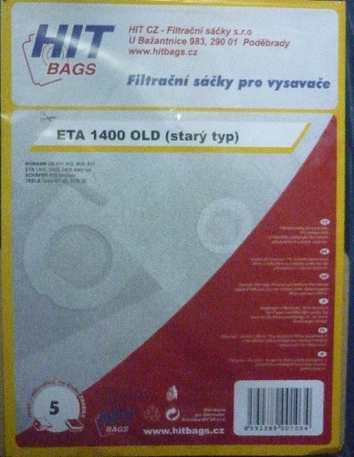 Sáčky do vysavače ETA 1400 OLD (starý typ)